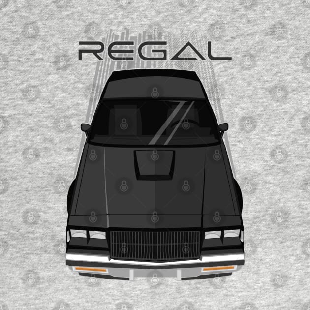 Buick Regal 1981-1987 - black by V8social